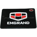 Резиновый коврик с логотипом Emgrand