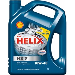 SHELL Helix HX7 10/40 4л.